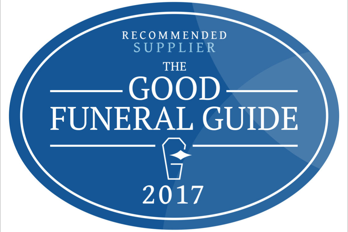 Recommended by the Good Funeral Guide 2017